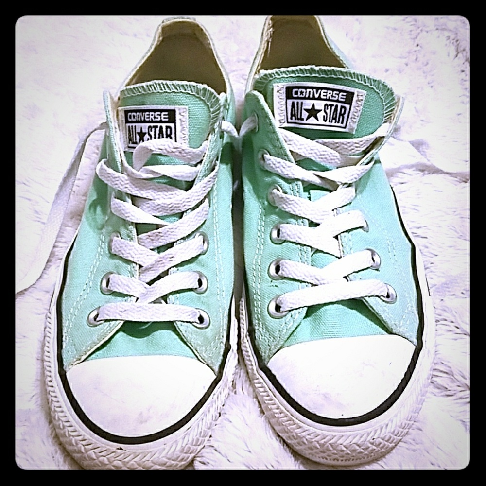 Mint Green Converse